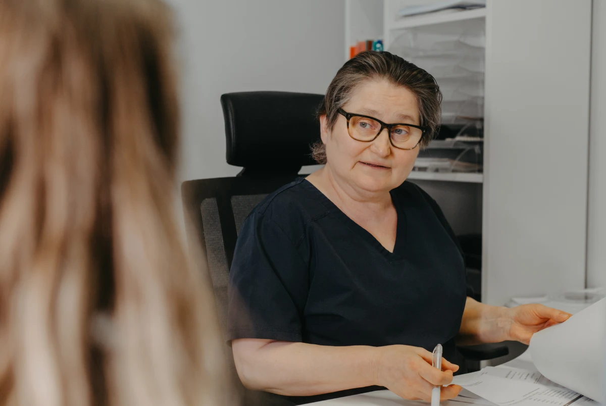 Gynekolog Linda Johansen