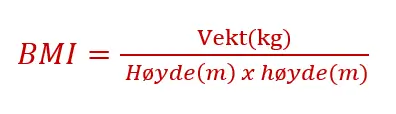 BMI-formel